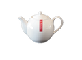 Teapot 1L Round 6 Cup Porcelain