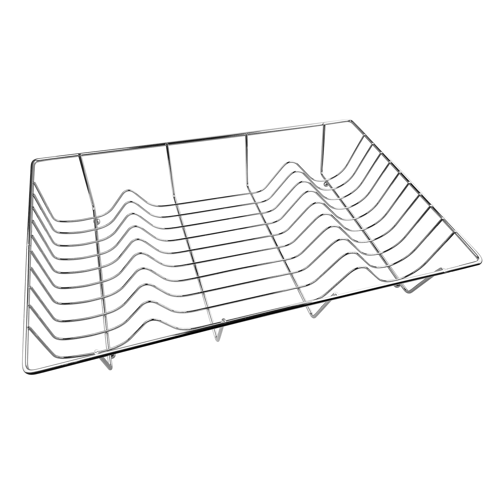 Dish Rack 480x320x90mm Chrome with Ball Feet
