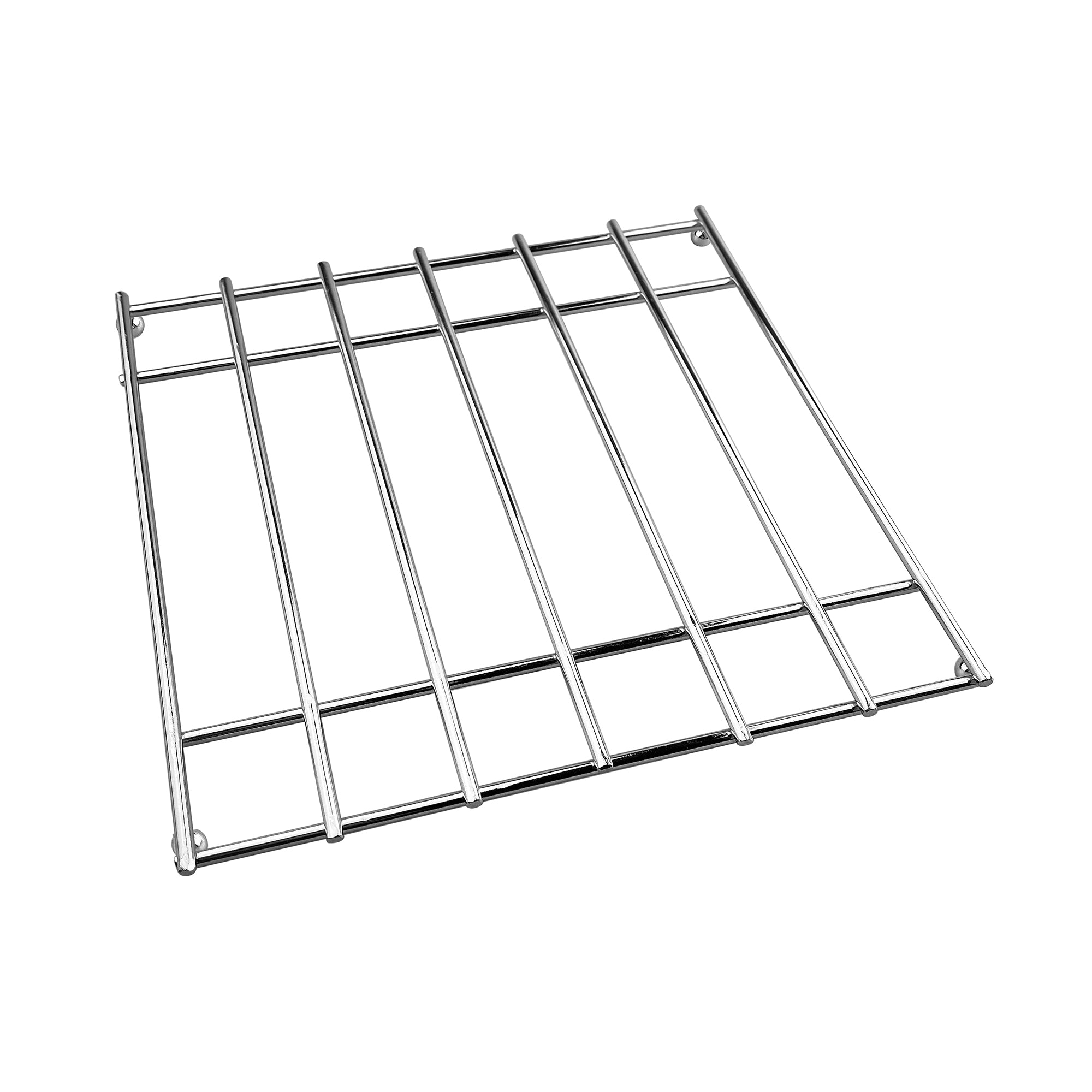 Trivet Square W Ball Feet 240mm Chrome