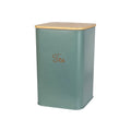 Storage Jar Tea 140x95mm Square Sage Green