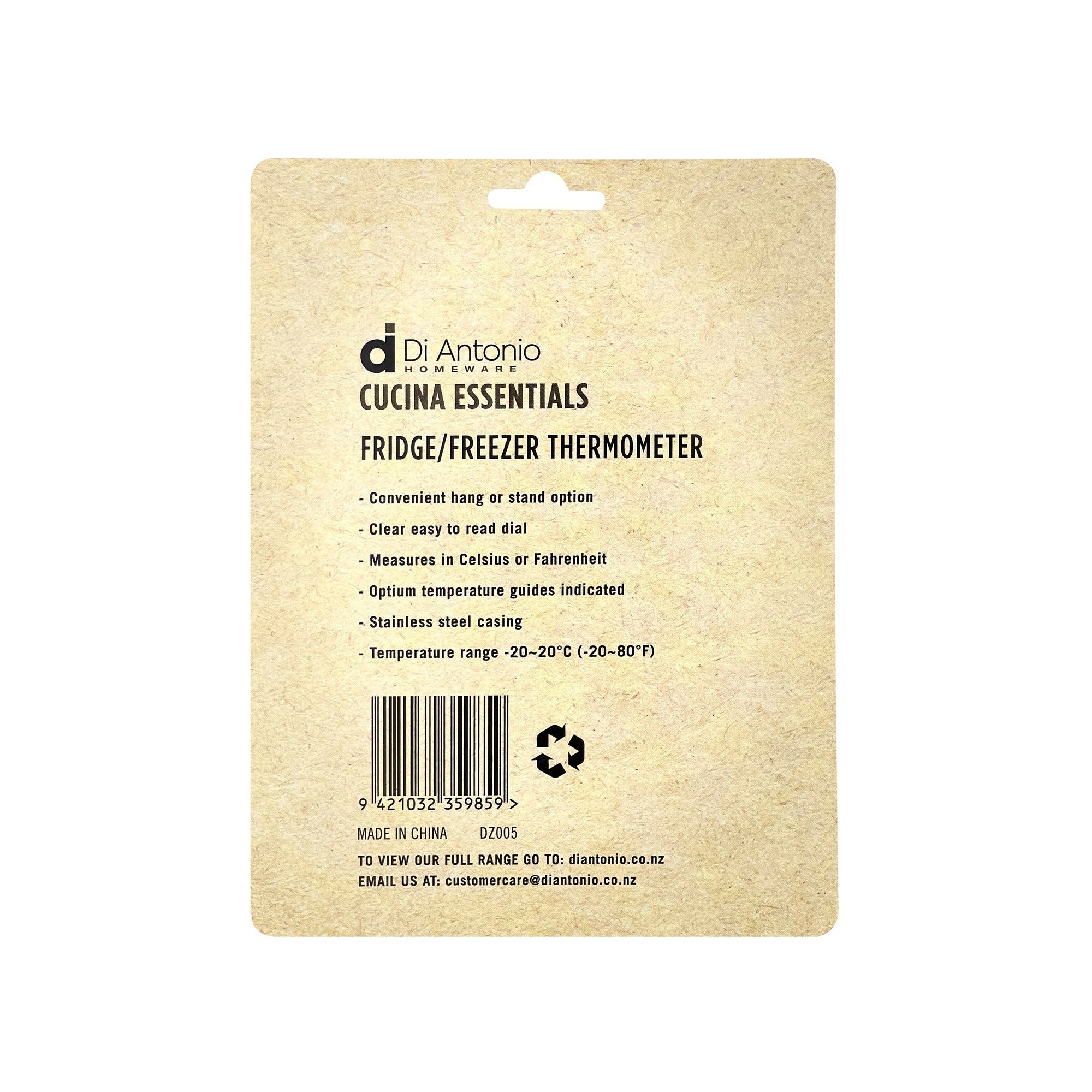 Thermometer Fridge & Freezer