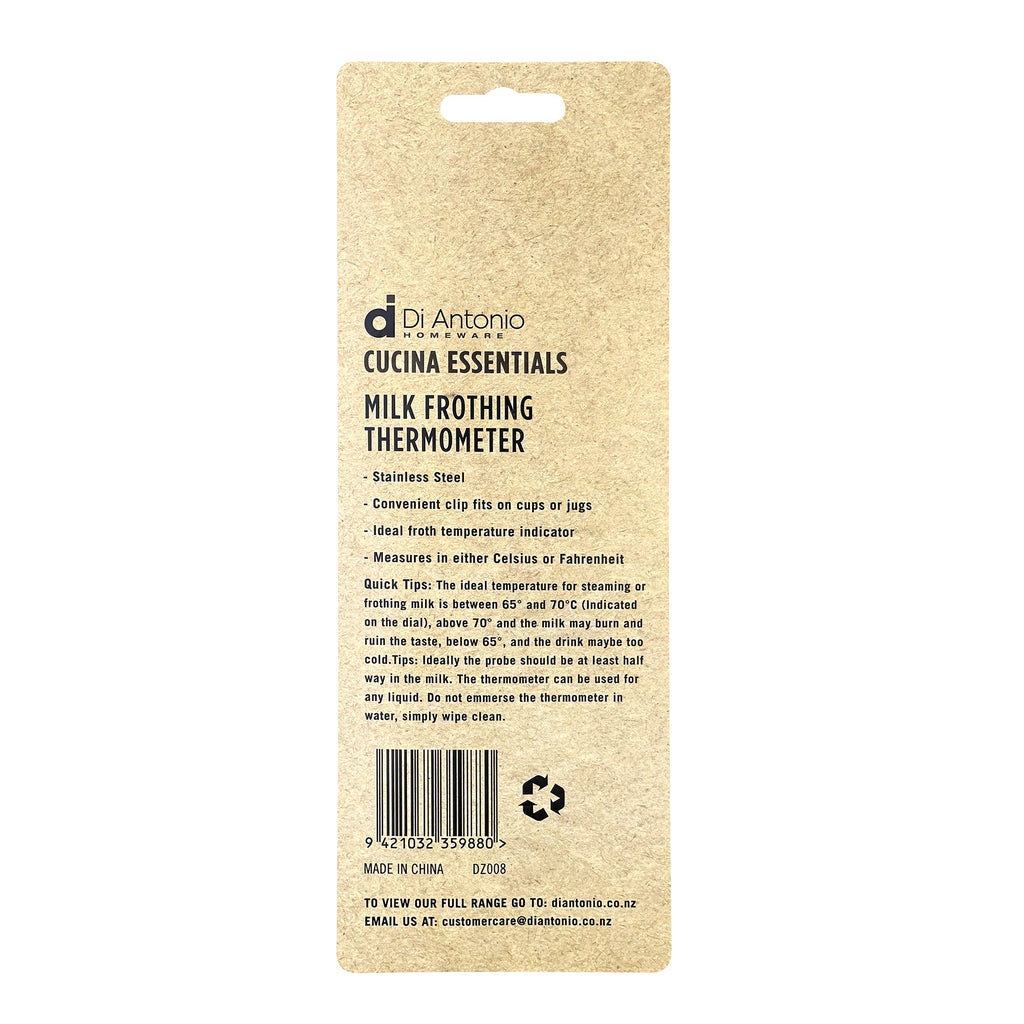 Thermometer Milk Frothing with Fixing Clip