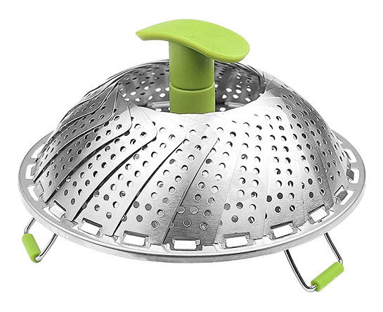 Steamer Basket 140 to 230mm with Extendable Feet